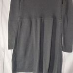 Free People  Black Women's Long Sleeve Hippie Babydoll Dress Size M Photo 9