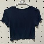 ZARA  Blue Women's cropped top size large Photo 2