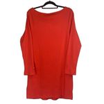 Puma New  Classic Ribbed Bodycon Dress Poppy Red Plus Size 2X Photo 2