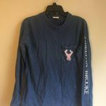 Jadelynn Brooke  size small navy T-shirt Photo 0