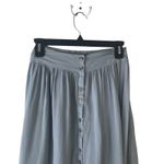 Urban Outfitters  Ecote Size‎ XS Blue Soft Button Maxi Skirt Photo 1