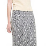 ZARA  Trafaluc Striped Midi Pencil Skirt S Photo 0