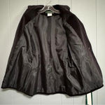 Harvé Benard NWT - Never Worn HARVE BENARD Black Velvet Blazer 1 Button Open Pockets Size 4 Photo 2