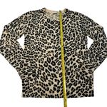 Equipment Femme Size XS Leopard Print Cashmere Crewneck Sweater Leopard Pullover Photo 4