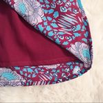 Rebecca Minkoff Floral Print Mini Wrap Dress Kimono V-Neck Red Blue Size XS New Photo 9