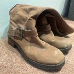 Steve Madden Leather Boots Brown Photo 3