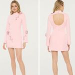 Likely  Mick Long Sleeve Rose Pink Mini Dress Size 6 NWT Photo 1