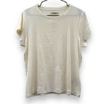 Madewell  Supima Rib Short Sleeve Crewneck Tee Shirt in Lighthouse Sz XXL‎ NEW Photo 2