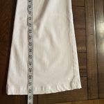 Paige  Women's White Genevieve Wide Leg Flare Utility Pocket Jeans Size 32 Photo 6
