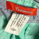 Anthropologie Cartonnier Mint Seafoam Green Charlie Skinny Dress Pants 10 Photo 3