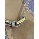 Tom Ford Paradis Stamped Python Strappy Sandals in Champagne 40 with Box Heels Photo 6