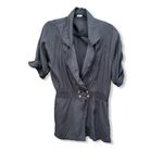 Moon Collection  Black Shorts Romper‎ Photo 5