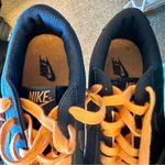 Nike Navy Round Top Flat with Orange details Sneakers Photo 5