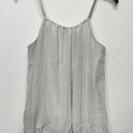 Bebe Forever 21 Women's Y2K White Black Artsy Floral Print Braided Strap Tank Top Photo 4