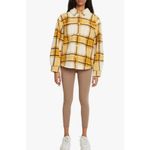 Bandier Sherpa Jacket Women's Plus XXL Yellow Sincerely Jules X Aspen Sherpa B2 Photo 4