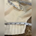 Love, Bonito Knit Metal Clasp Cardigan – Ivory – Size L/XL – NWT Cropped Photo 3