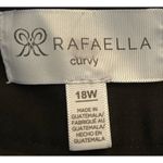 Rafaella  Curvy Women's Black High Rise Dress‎ Pants Size 18W Photo 4