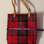 Vintage Y2K Red Tartan Plaid Tote Bag GUC Photo 6