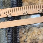 Christopher & Banks Cj Banks Womens 1X Colorful Stripe Knit Top 3/4 Sleeve Boho Casual Photo 4