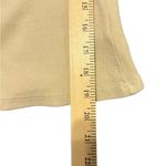 Lovers + Friends  beige ribbed 
Cut Out Off Shoulder Top size medium Photo 3