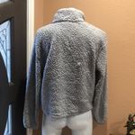 Wallflower Women's Gray Fleece Pullover Snap Collar Size L Casual Size L Photo 7