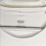 Levi's Levi’s floral batwing logo white t-shirt size L Photo 4