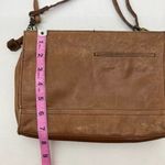 The Sak Indio leather satchel- Tabacco Ribbon boho brown bag adjustable straps Photo 8