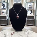 Vintage Mexico 925 Silver Red Jasper pendant and earrings. Photo 7