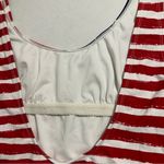 Xhilaration  USA RED WHITE BLUE One Piece Swimsuit LARGE PATRIOTIC Photo 5