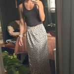 Satin wrap skirt Silver Size XS Photo 0