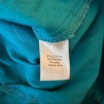 Christopher & Banks Cotton Zip-front Ruffle Trim Casual Vest Teal XL Photo 9