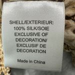 Tory Burch Women Silk Python Zip Blouse 4 Drawstring Hem Statement Mob wife Luxe Photo 3