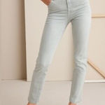  So Slimming Girlfriend Ankle‎ Jeans Size 12 Petite Green Chico's Size 2P Photo 0