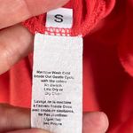 Anthropologie  Left Of Center Red Tee Shirt Dress 100% Cotton Size S Photo 6