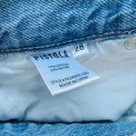 Pistola Loretta Wide Leg Jeans Light Gaze Blue Wash Size 28 High Rise Distress Photo 5