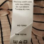 Michael Stars 💕💕 Rachel Stripe Mock Neck Top ~ Whisper Striped 90s Lettuce Edge Photo 9