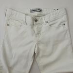 EXPRESS  Cropped Skinny Jeans in White Photo 2