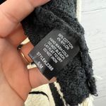 fab'rik  Black and Cream Color Block Open Front Cardigan Size S/M Photo 6