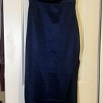 Windsor Lola High Slit Satin Dress Photo 0