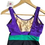 ILGWU Union Made Vintage Swimsuit Women's One Piece New Size 8 Black Photo 8