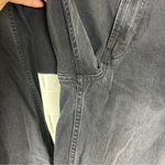 Gap High Rise Cheeky Straight Jeans in Worn Black Destroy Size 33/16T Photo 6