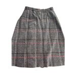 Jantzen 1970’s vintage size 14 plaid skirt. Elastic waist Photo 1