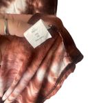 Antistar  Women's Size Medium Earth Tones‎ Brown Soft Tie Dye T Shirt Dress Photo 4