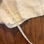 Garnet Hill 100% linen white 4” inseam shorts 16 Photo 4