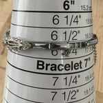 Jean Marie 17 Jewels Stunning Ladies Vintage Mechanical Watch Silver Dial Photo 9