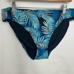 Time And Tru  Women's tropical floral Mid Rise Bikini Fit Bottoms NWOT XL Photo 2