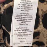 French Connection Women's Leopard Print Button Down Long Sleeve High Low Hem Top Photo 3