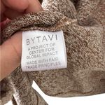 ByTavi Long Cardigan Pockets Oversized Brown small cozy warm Photo 3