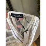 retrofete Ludlow Strapless Corset Mini Dress White Womens Size XS Photo 12