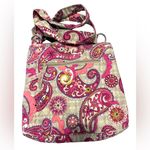 Vera Bradley   Pink Paisley Meets Plaid Cross Body Purse Photo 2